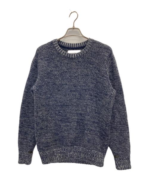 THE INOUE BROTHERS（イノウエブラザーズ）THE INOUE BROTHERS (イノウエブラザーズ) ロイヤルアルパカクルーネックセーター ネイビー サイズ:Ｓの古着・服飾アイテム