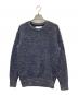THE INOUE BROTHERS（イノウエブラザーズ）の古着「ロイヤルアルパカクルーネックセーター」｜ネイビー