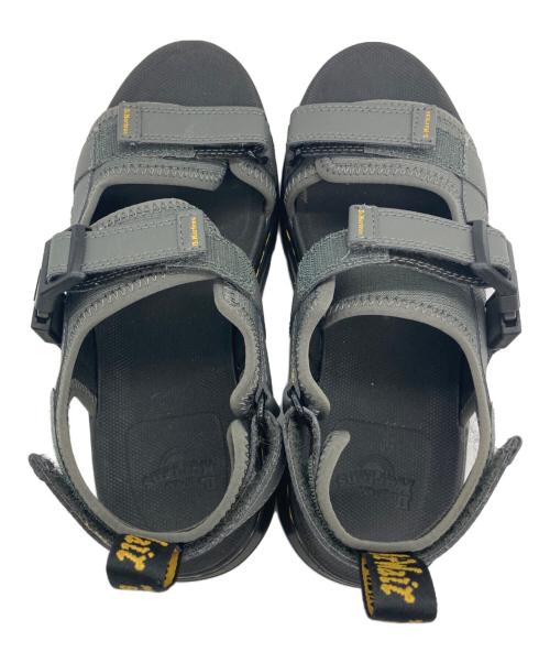 Dr.Martens（ドクターマーチン）Dr.Martens (ドクターマーチン) FORSTER ストラップサンダル グレー サイズ:25の古着・服飾アイテム