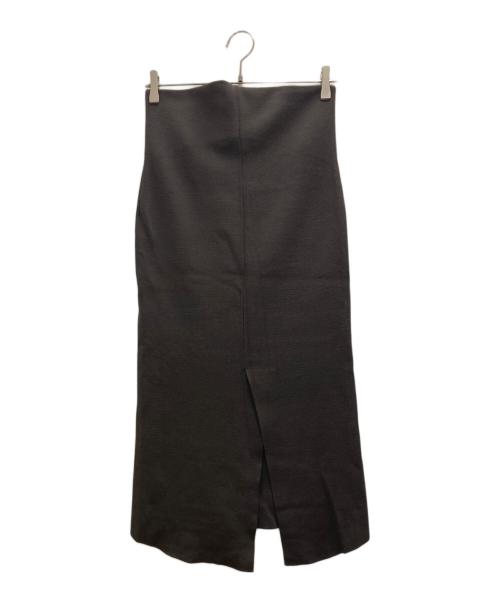 CHAOS（カオス）CHAOS (カオス) シルクコンミラノリブタイトスカート グレー サイズ:freeの古着・服飾アイテム