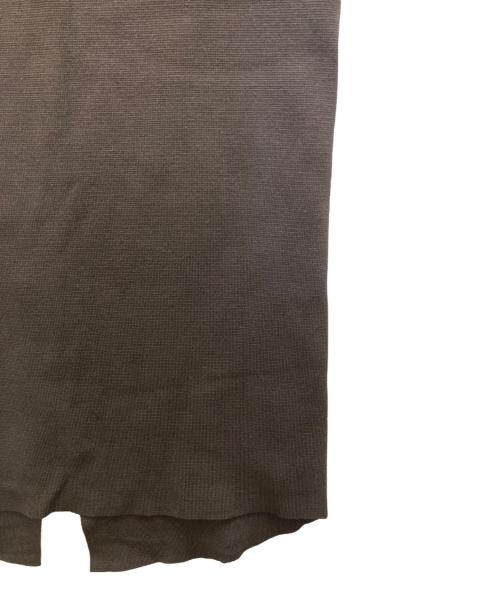 CHAOS（カオス）CHAOS (カオス) シルクコンミラノリブタイトスカート グレー サイズ:freeの古着・服飾アイテム
