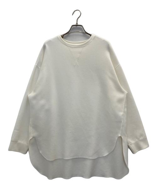 Whim Gazette（ウィムガゼット）Whim Gazette (ウィムガゼット) Vガゼットプルオーバー アイボリー サイズ:freeの古着・服飾アイテム