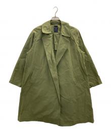 ORCIVAL（オーシバル）の古着「ボタンレス チェスターコート」｜オリーブ