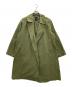 ORCIVAL（オーシバル）の古着「ボタンレス チェスターコート」｜オリーブ