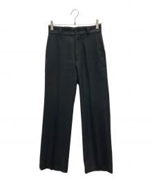 THE SHINZONE（ザ シンゾーン）の古着「CENTER PRESS PANTS」｜ブラック