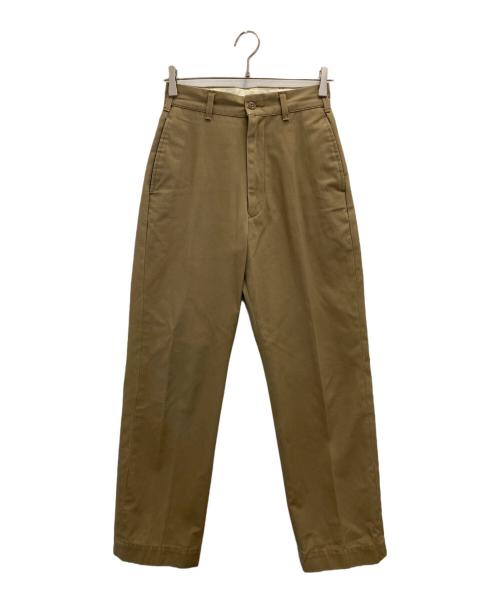 THE SHINZONE（ザ シンゾーン）THE SHINZONE (ザ シンゾーン) HIGH WAIST CHINO PT ベージュ サイズ:Sの古着・服飾アイテム