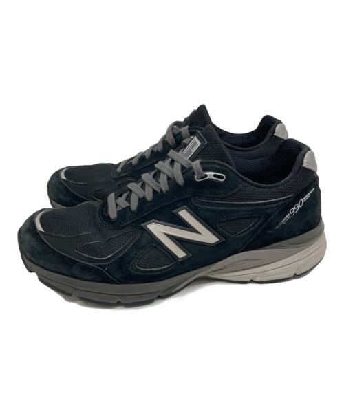 NEW BALANCE（ニューバランス）NEW BALANCE (ニューバランス) 990v4 ローカットスニーカー ブラック サイズ:27.5の古着・服飾アイテム