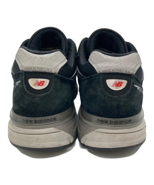 NEW BALANCE（ニューバランス）NEW BALANCE (ニューバランス) 990v4 ローカットスニーカー ブラック サイズ:27.5の古着・服飾アイテム