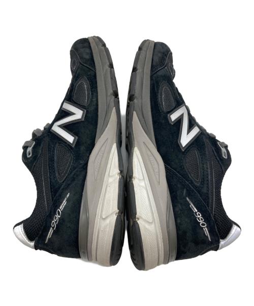 NEW BALANCE（ニューバランス）NEW BALANCE (ニューバランス) 990v4 ローカットスニーカー ブラック サイズ:27.5の古着・服飾アイテム