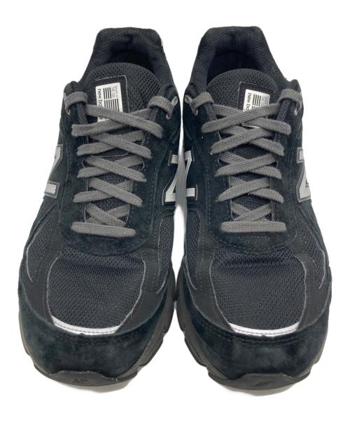 NEW BALANCE（ニューバランス）NEW BALANCE (ニューバランス) 990v4 ローカットスニーカー ブラック サイズ:27.5の古着・服飾アイテム