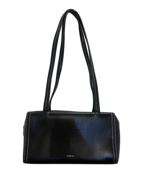 STAND OIL（スタンドオイル）stand oil (スタンドオイル) ポストバッグ ブラックの古着・服飾アイテム