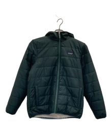 Patagonia（パタゴニア）の古着「キッズ・リバーシブル・レディ・フレディ・フーディ」｜グリーン