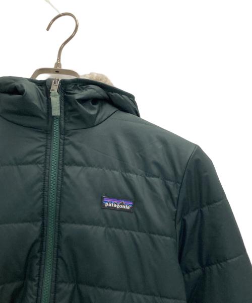 Patagonia（パタゴニア）Patagonia (パタゴニア) キッズ・リバーシブル・レディ・フレディ・フーディ グリーン サイズ:XXLの古着・服飾アイテム