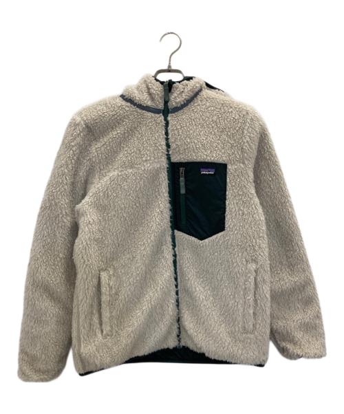 Patagonia（パタゴニア）Patagonia (パタゴニア) キッズ・リバーシブル・レディ・フレディ・フーディ グリーン サイズ:XXLの古着・服飾アイテム
