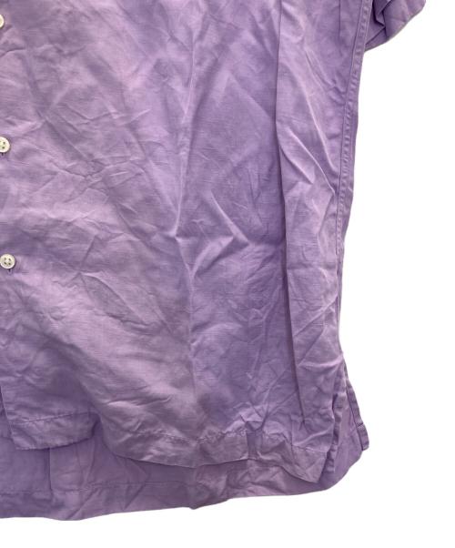 POLO RALPH LAUREN（ポロ・ラルフローレン）POLO RALPH LAUREN (ポロ・ラルフローレン) CALDWELL OPENCOLLAR S/S SHIRTS ラベンダー サイズ:SIZE Lの古着・服飾アイテム
