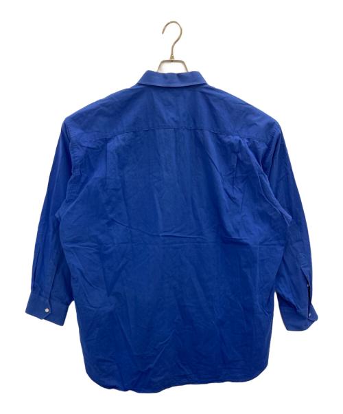 Christian Dior（クリスチャン ディオール）Christian Dior (クリスチャン ディオール) cotton shirts ブルー サイズ:18　34/35の古着・服飾アイテム