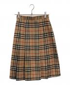 Burberry'sバーバリー）の古着「スカート」｜ブラウン