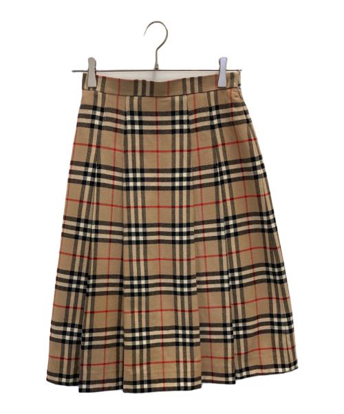 Burberry's（バーバリー）Burberry's (バーバリー) スカート ブラウン サイズ:サイズ表記なしの古着・服飾アイテム