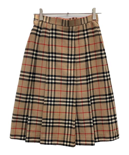 Burberry's（バーバリー）Burberry's (バーバリー) スカート ブラウン サイズ:サイズ表記なしの古着・服飾アイテム