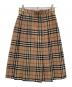 Burberry's (バーバリー) スカート ブラウン サイズ:サイズ表記なし：8000円
