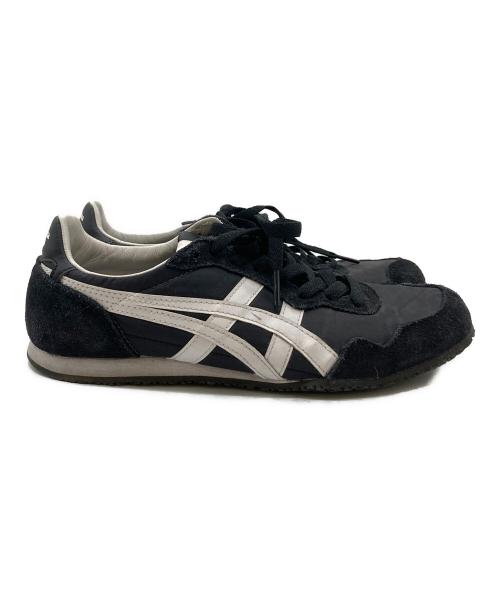 Onitsuka Tiger（オニツカタイガー）Onitsuka Tiger (オニツカタイガー) ローカットスニーカー ブラック サイズ:24.5㎝の古着・服飾アイテム