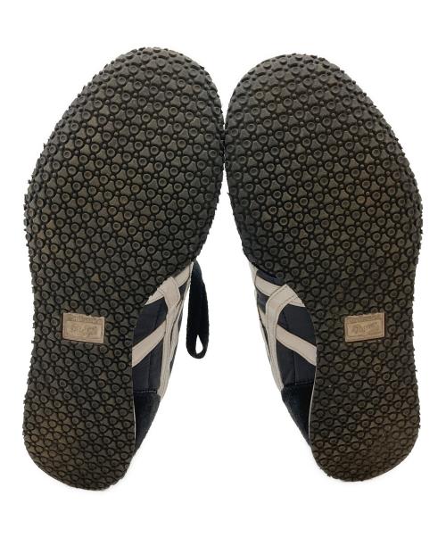 Onitsuka Tiger（オニツカタイガー）Onitsuka Tiger (オニツカタイガー) ローカットスニーカー ブラック サイズ:24.5㎝の古着・服飾アイテム