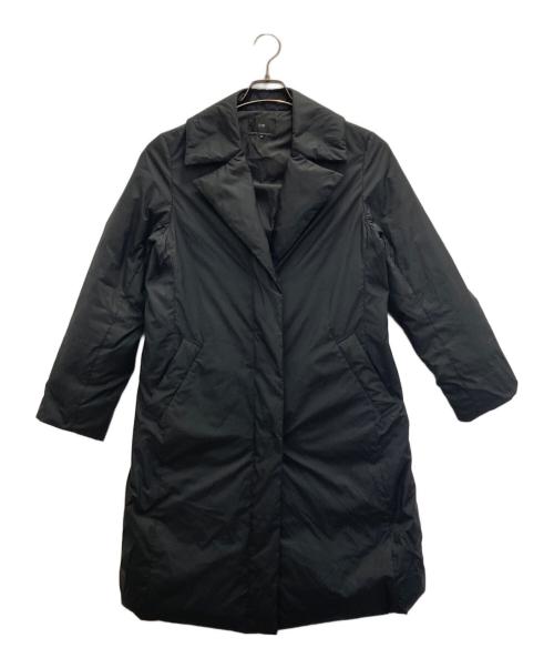 23区（ニジュウサンク）23区 (ニジュウサンク) ステッチレス ADSダウンコート ブラック サイズ:38の古着・服飾アイテム