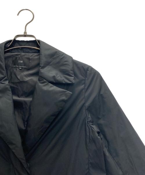 23区（ニジュウサンク）23区 (ニジュウサンク) ステッチレス ADSダウンコート ブラック サイズ:38の古着・服飾アイテム