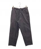 stussyステューシー）の古着「コットンチェックパンツ」｜ネイビー