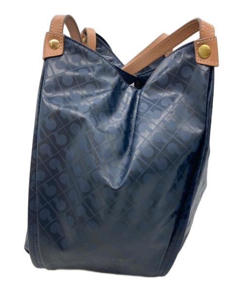 GHERARDINI（ゲラルディーニ）GHERARDINI (ゲラルディーニ) ソフティトートバッグ ネイビーの古着・服飾アイテム