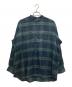 INDIVIDUALIZED SHIRTS（インディビジュアライズドシャツ）の古着「B/C コットンブラックワッチチェックネルシャツ」｜グリーン