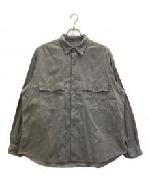 Porter Classic（ポータークラシック）の古着「ROLL UP SHIRT」｜ブラック