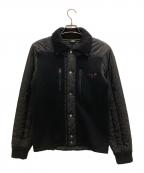 ARMANI JEANSアルマーニジーンズ）の古着「切替ジャケット」｜ブラック