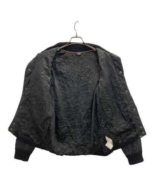 ARMANI JEANS（アルマーニジーンズ）ARMANI JEANS (アルマーニジーンズ) 切替ジャケット ブラック サイズ:XSの古着・服飾アイテム