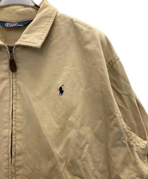 POLO RALPH LAUREN（ポロ・ラルフローレン）POLO RALPH LAUREN (ポロ・ラルフローレン) 90s スイングトップ ベージュ サイズ:Lの古着・服飾アイテム