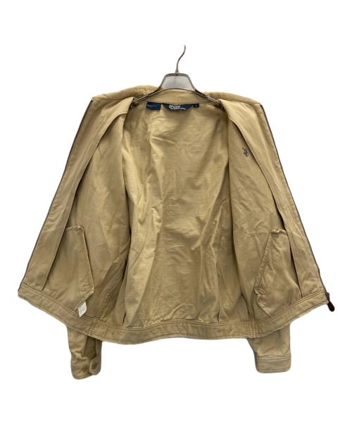 POLO RALPH LAUREN（ポロ・ラルフローレン）POLO RALPH LAUREN (ポロ・ラルフローレン) 90s スイングトップ ベージュ サイズ:Lの古着・服飾アイテム