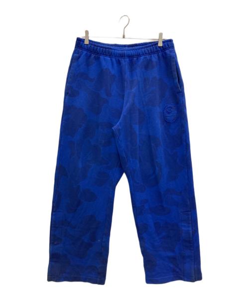 A BATHING APE（ア ベイシング エイプ）A BATHING APE (ア ベイシング エイプ) スウェットパンツ ブルー サイズ:Ｌの古着・服飾アイテム