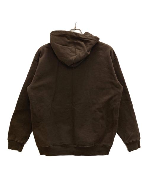 Dime（ダイム）Dime (ダイム) Classic Small Logo Hoodie ブラウン サイズ:Ｍの古着・服飾アイテム