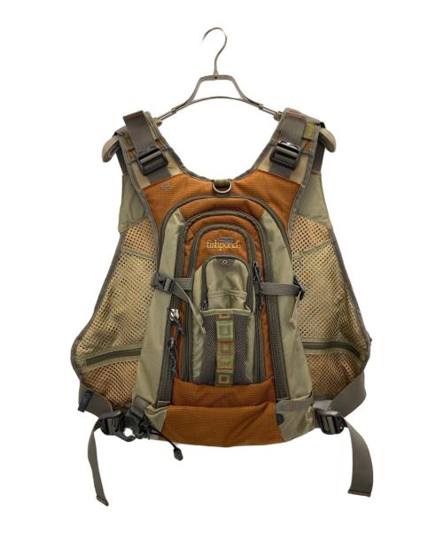 fishpond（フィッシュポンド）fishpond (フィッシュポンド) ベスト ブラウン サイズ:表記なしの古着・服飾アイテム