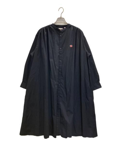 DANTON（ダントン）DANTON (ダントン) WOMEN'S T/C BROADCLOTH GATHERED SHIRT DRESS ネイビー サイズ:36の古着・服飾アイテム