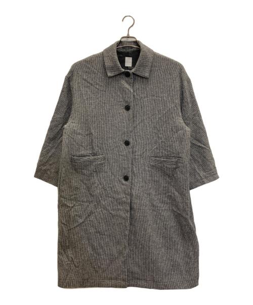 休日と詩（キュウジツトウタ）休日と詩 (キュウジツトウタ) グッドイブニングコート（千鳥） グレー サイズ:不明の古着・服飾アイテム
