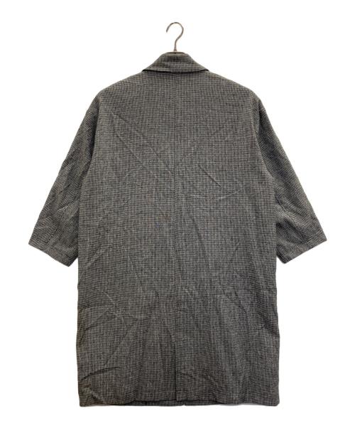休日と詩（キュウジツトウタ）休日と詩 (キュウジツトウタ) グッドイブニングコート（千鳥） グレー サイズ:不明の古着・服飾アイテム
