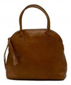 TIDE WAY×HAYNI.タイドウェイ×ヘイニ）の古着「HONE レザーショルダーバッグ」｜ブラウン