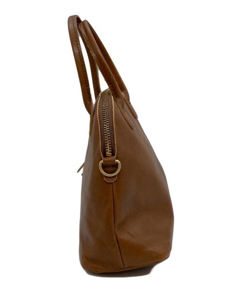 TIDE WAY（タイドウェイ）TIDE WAY (タイドウェイ) HAYNI. (ヘイニ) HONE レザーショルダーバッグ ブラウンの古着・服飾アイテム