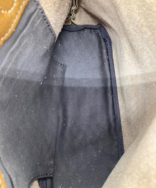 TIDE WAY（タイドウェイ）TIDE WAY (タイドウェイ) HAYNI. (ヘイニ) HONE レザーショルダーバッグ ブラウンの古着・服飾アイテム