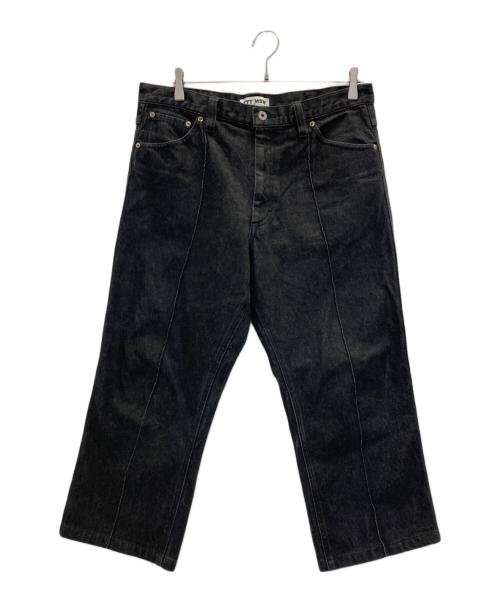 TTT MSW（ティー モダンストリートウェア）TTT MSW (ティー モダンストリートウェア) デニムパンツ ブラック サイズ:XLの古着・服飾アイテム