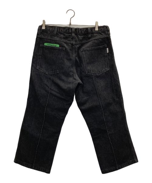 TTT MSW（ティー モダンストリートウェア）TTT MSW (ティー モダンストリートウェア) デニムパンツ ブラック サイズ:XLの古着・服飾アイテム