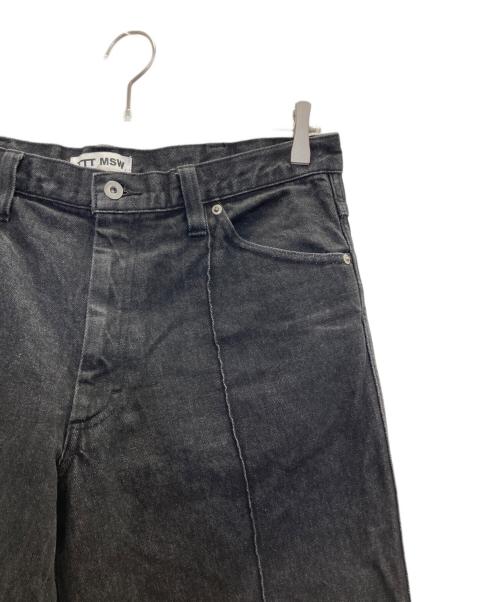 TTT MSW（ティー モダンストリートウェア）TTT MSW (ティー モダンストリートウェア) デニムパンツ ブラック サイズ:XLの古着・服飾アイテム