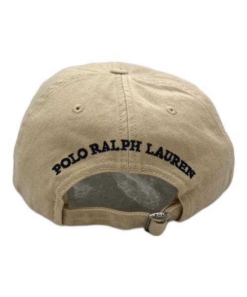 POLO RALPH LAUREN（ポロ・ラルフローレン）POLO RALPH LAUREN (ポロ・ラルフローレン) ポロベアキャップ ベージュの古着・服飾アイテム