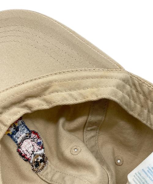 POLO RALPH LAUREN（ポロ・ラルフローレン）POLO RALPH LAUREN (ポロ・ラルフローレン) ポロベアキャップ ベージュの古着・服飾アイテム